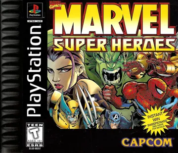 Marvel Super Heroes (US) box cover front